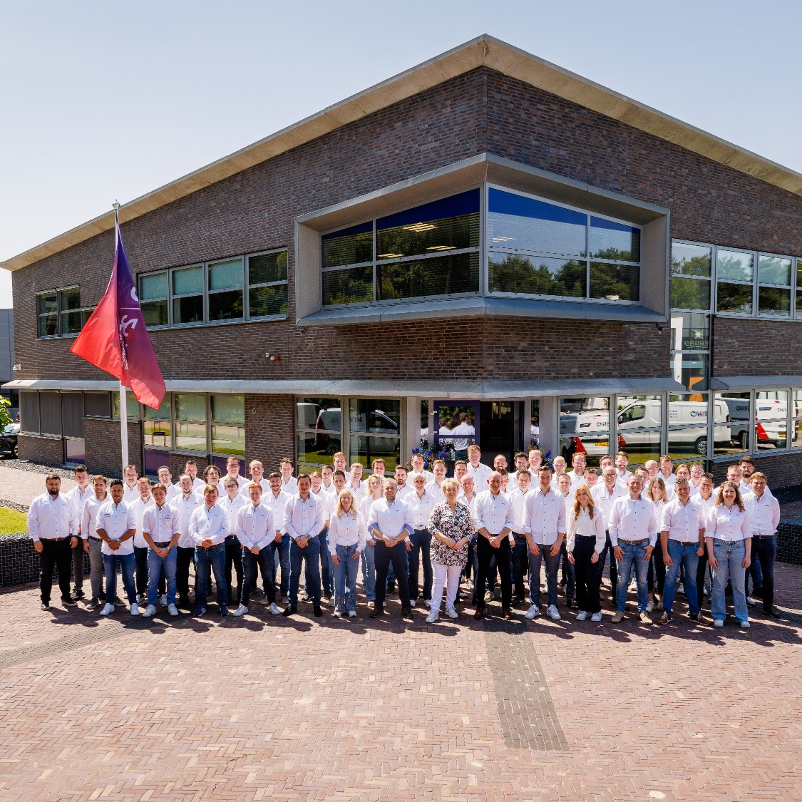 Teamfoto RIWO jubileumdag 2025